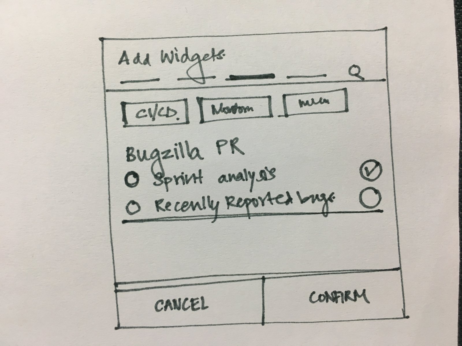 Adding Widgets